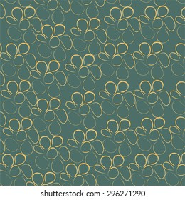 Abstract flowers background 
