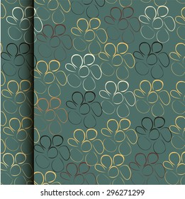 Abstract flowers background 