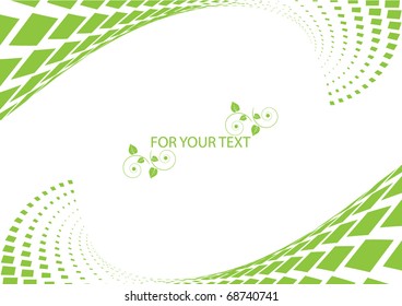 Abstract flowers background