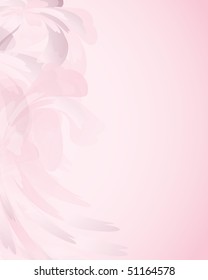 Abstract flowers background with place for your text