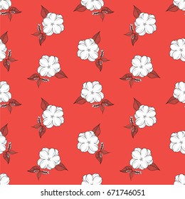  Abstract flowers. Can be used for wallpaper, pattern fills, textile, web page background, surface textures, Image for advertising booklets, banners.