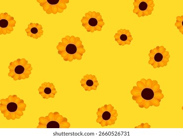 Abstract flowers, floral, seamless pattern design vector background. Design for fashion, textile, craft, wallpaper,wrapping paper.