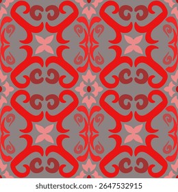 fleurs abstraites, Héritage, grec, zigzag, Tapis, rayure, motif, ikat, Image vectorielle, illustration, maya, antique, arête, primitif, nomade, Zuni, Kilim, Totem, Batik, Pétroglyphe, Motifs de poterie, Sym