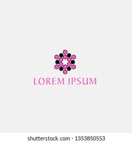 Abstract flowers Logo design vector templates. -vector