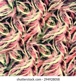 Abstract flowers pattern