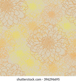 abstract flowers seamless background for wallpaper