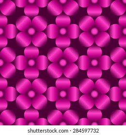 Abstract flowers seamless pattern for endless backgrounds, printings, etc... Editable vector with several layers. Eps 10
