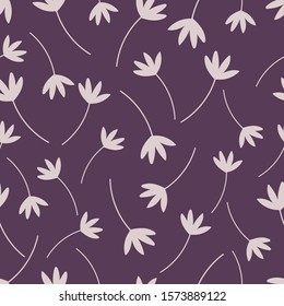 Abstract flowers seamless repeating pattern for wrapping paper,wallpaper,fabrics,textile,home decor.