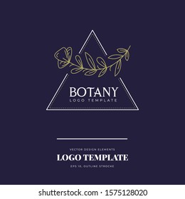 Abstract Flowers Vector Signs or Logo Templates Set. Retro Floral Illustration with Classy Typography. Feminine Logo. Modern Logo Template for florist, photographer, fashion blogger, design studio.
