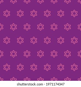 Abstract flowers for wallpaper design. Vintage vector ornament template. Seamless floral pattern. 