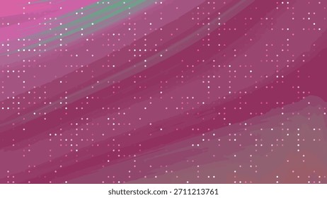 Abstractas fondo fluido con puntos y gradiente de color crea un efecto visual en movimiento, Abstractos Twirl Blink Dot, Stock Libre de regalías.