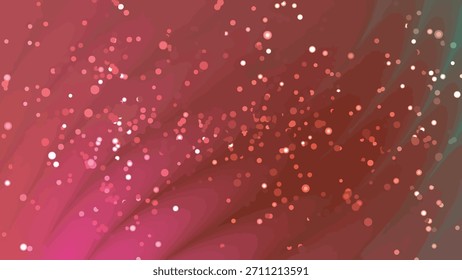 Abstract flowing background with glowing particles and a vibrant pink and red color scheme, Abstracts Twirls Particles, royalty free stock.