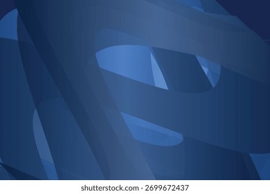 Las Abstractas Formas azules fluidas crean un fondo moderno y dinámico con una sensación de profundidad y movimiento.