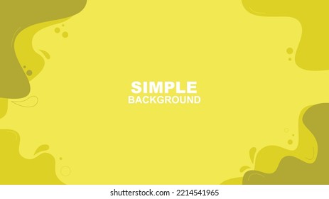 abstract flowing dynamic yellow palette color with space for text background vector EPS10