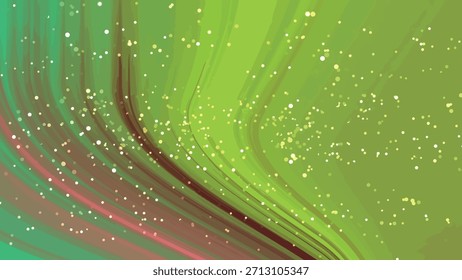 Abstractas animación de fondo verde y rosa con partículas brillantes en movimiento, Abstractos Twirl Partículas, Imagen de Regalías Stock.