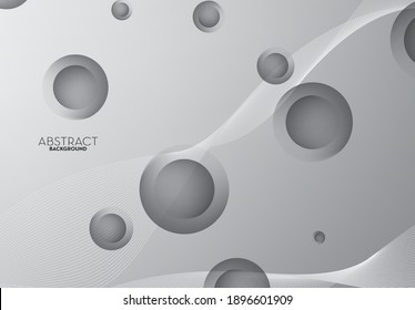 Abstract flowing line digital technology, smooth particle wave, big data techno design concept background wallpaper, vector eps
