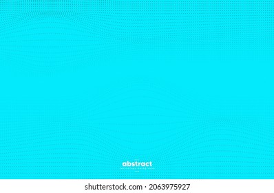 Abstract flowing line digital technology, smooth particle wave, big data techno design concept background wallpaper, vector eps
