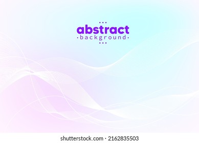 Abstract flowing line digital technology, smooth particle wave, big data techno design concept background wallpaper, vector eps
