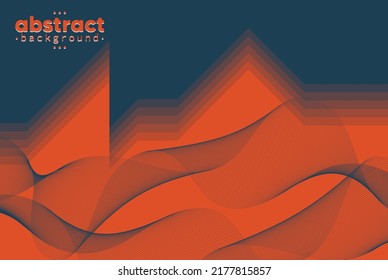 Abstract flowing line digital technology, smooth particle wave, big data techno design concept background wallpaper, vector eps