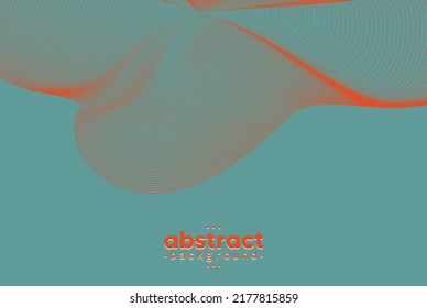 Abstract flowing line digital technology, smooth particle wave, big data techno design concept background wallpaper, vector eps