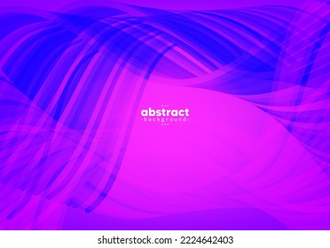 Abstract flowing line digital technology, smooth particle wave, big data techno design concept background wallpaper, vector eps 