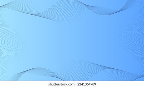Abstract flowing line digital technology, smooth particle wave, big data techno design concept background wallpaper