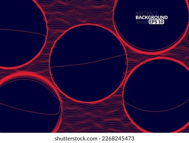 Abstract flowing line digital technology, smooth particle wave, big data techno design concept background wallpaper, vector eps