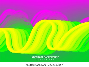 Abstract flowing line digital technology, smooth particle wave, big data techno design concept background wallpaper, website landing page template, vector eps 