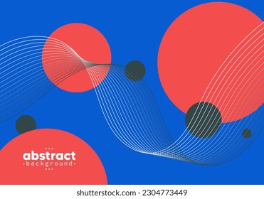 Resumen de tecnología digital de línea de flujo, onda de partículas lisas, fondo de fondo de concepto de diseño tecnológico de grandes datos, eps vectoriales 