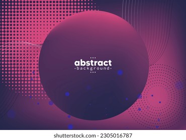 Abstract flowing line digital technology, smooth particle wave, big data techno design concept background wallpaper, vector eps