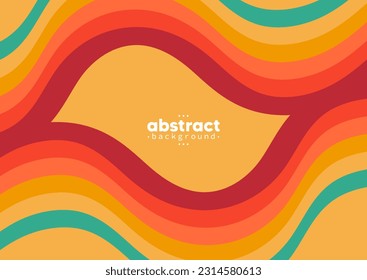 Abstract flowing line digital technology, smooth particle wave, big data techno design concept background wallpaper, vector eps 