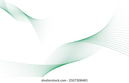 Abstract flowing line digital technology, smooth particle wave, big data techno design concept background wallpaper, vector eps
