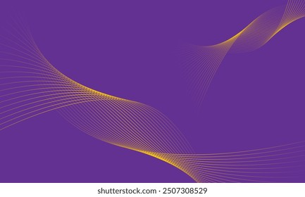 Tecnología digital de línea de flujo Abstractas, onda de partículas lisas, Fondo de pantalla de fondo de concepto de diseño techno de big data, Vector eps