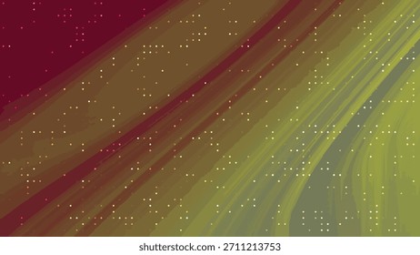 Abstractas líneas fluidas con fondo de animación de puntos, diseño digital moderno, bucle sin costuras, abstractos Twirl Blink Dot, stock de Regalías.