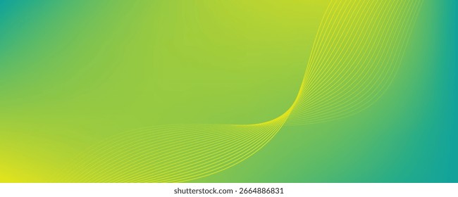 Abstract flowing lines on a white backdrop