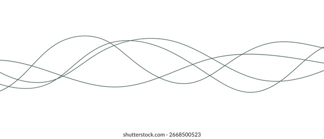 Linhas de fluxo abstratas em um fundo branco