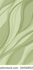 Abstract flowing lines reminiscent of the flow of water or the movement of leaves. A soft and lively form.