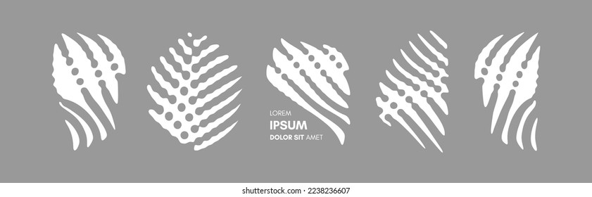 Abstract flowing liquid shape. Flowing paint. Drip and drop background. Pattern for your design. Vector illustration for for banner, flyer, poster, cover, brochure or presentation.