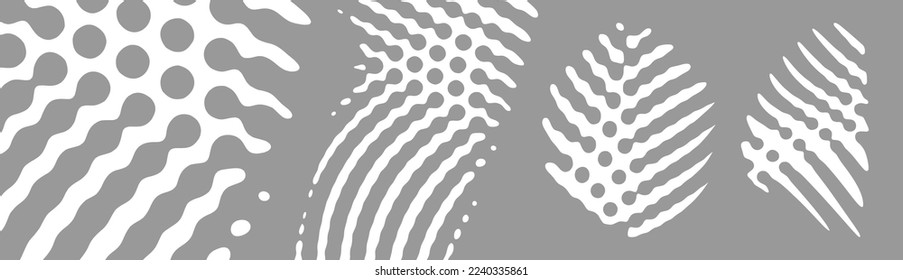Abstract flowing liquid shape. Flowing paint. Drip and drop background. Pattern for your design. Vector illustration for for banner, flyer, poster, cover, brochure or presentation.