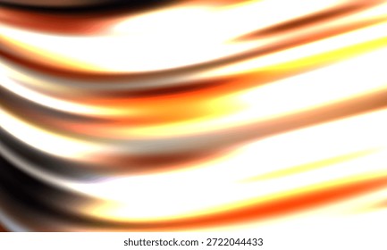 Fondo Abstractas de desenfoque de movimiento fluido con líneas onduladas suaves y colores degradados cálidos, creando una imagen dinámica y elegante para el uso de diseño moderno.