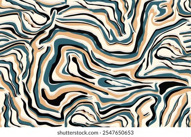 Abstract flowing shapes background,Retro elements, geometric pattern for banner, poster, leaflet. Design background vector geometric