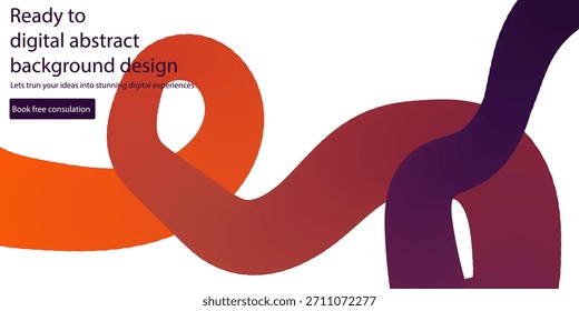 Fondo digital moderno de las Formas fluidas Abstractas para la tecnología y la innovación