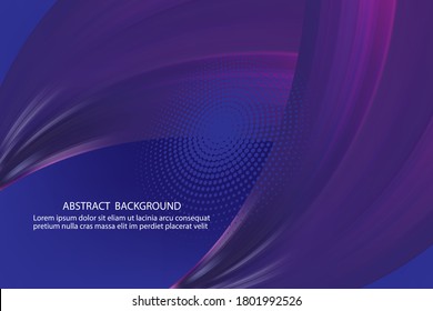 
Abstract flowing style blue lines background design.