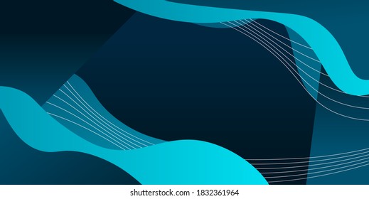 Abstract Flowing Stylish Background Design Vector Template. Stylish Elegant Background perfect for presentation and posters. Flowing and waving design with space for copy space