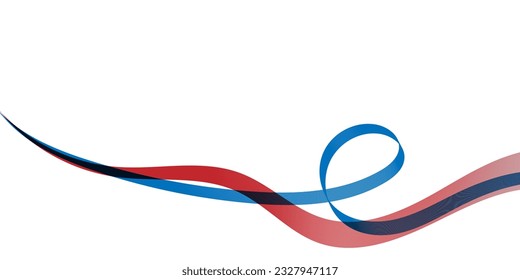 Abstract flowing wave lines. Design element for technology, science, modern concept.vector eps 10