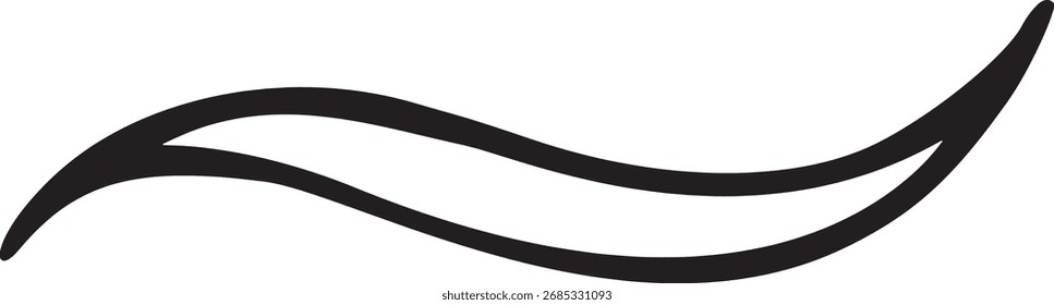 Vector de forma de onda fluida Abstractas