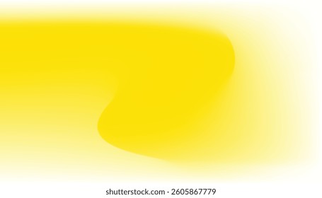 Abstract flowing yellow gradient with smooth texture and soft fluid motion