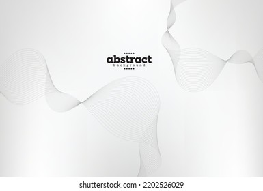 Abstract Flowline With Striped Ribbon Curve And Twisted Genetic Medical Theme Background Can Be Use For Advertisement Brochure Template Banner Website Cover Vector Eps.