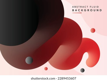 Abstract fluid 3D background. Dynamic modern fluid style background. Duotone modern background design for cover, landing page