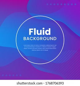 Abstract Fluid 3D Background with Liquid Modern Shapes . Isolated Vector Elements 